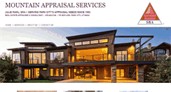 Desktop Screenshot of mountainappraisalservices.com